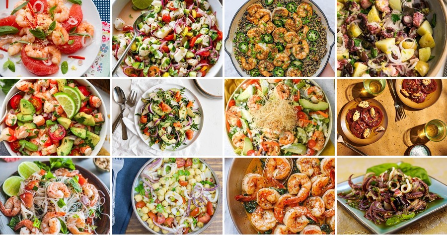 Refreshing Seafood Salad Recipes: Appetizers to Main Dishes